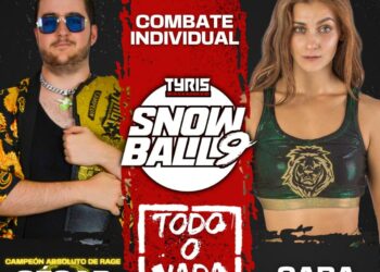 Cartelera Tyris Wrestling Snowball 9 actualizada