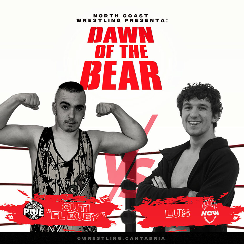 Cartelera North Coast Wrestling Dawn of the Bear actualizada