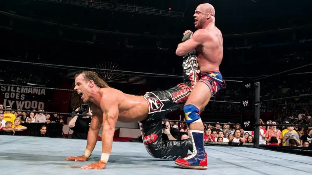 Kurt Angle cree que un campeón actual de WWE es el nuevo Shawn Michaels