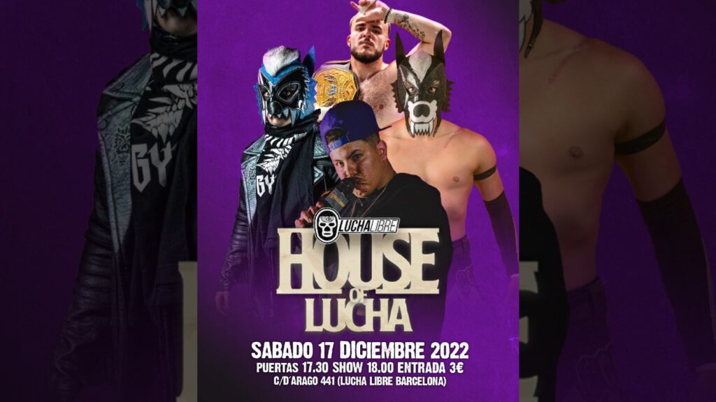 LuchaLibre Barcelona presenta su próximo show, House of Lucha 13