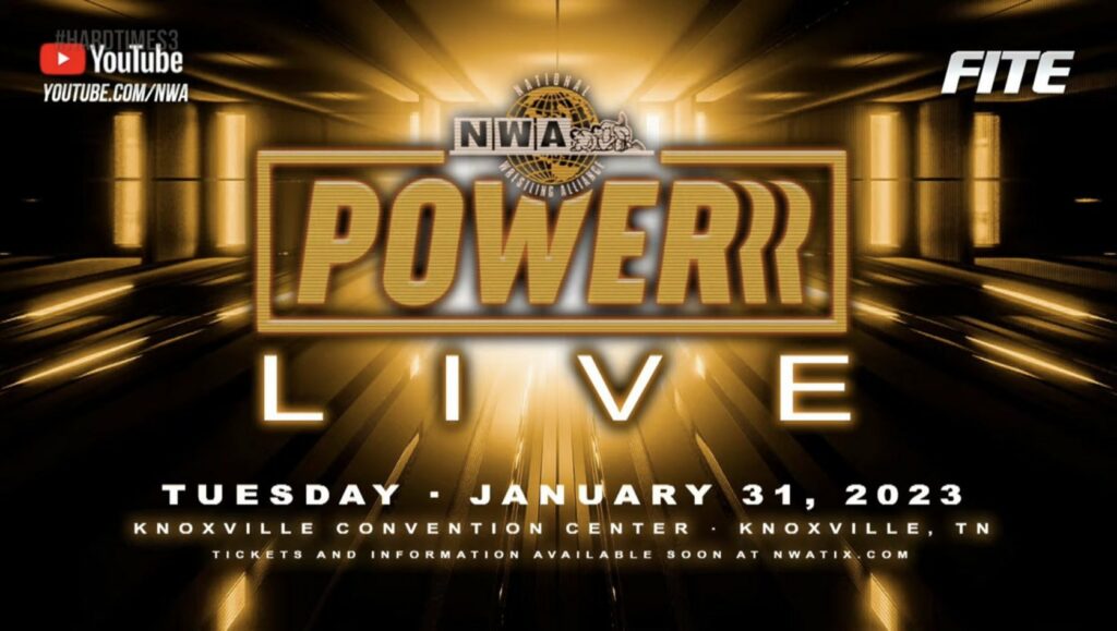 NWA realizará su primer episodio en vivo de Powerrr durante 2023