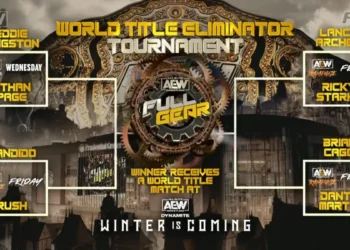 Se confirman los enfrentamientos del torneo para definir un retador del Campeonato Mundial de AEW en Full Gear 2022