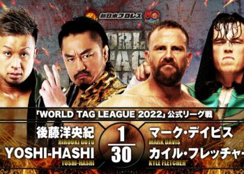 Resultados NJPW World Tag League 2022 (noche 2)