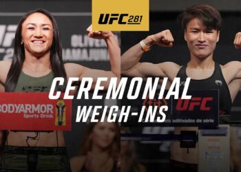 Ceremonia de pesaje UFC 281: Adesanya vs. Pereira