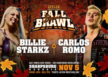 Resultados ACTION Wrestling Super Fall Brawl