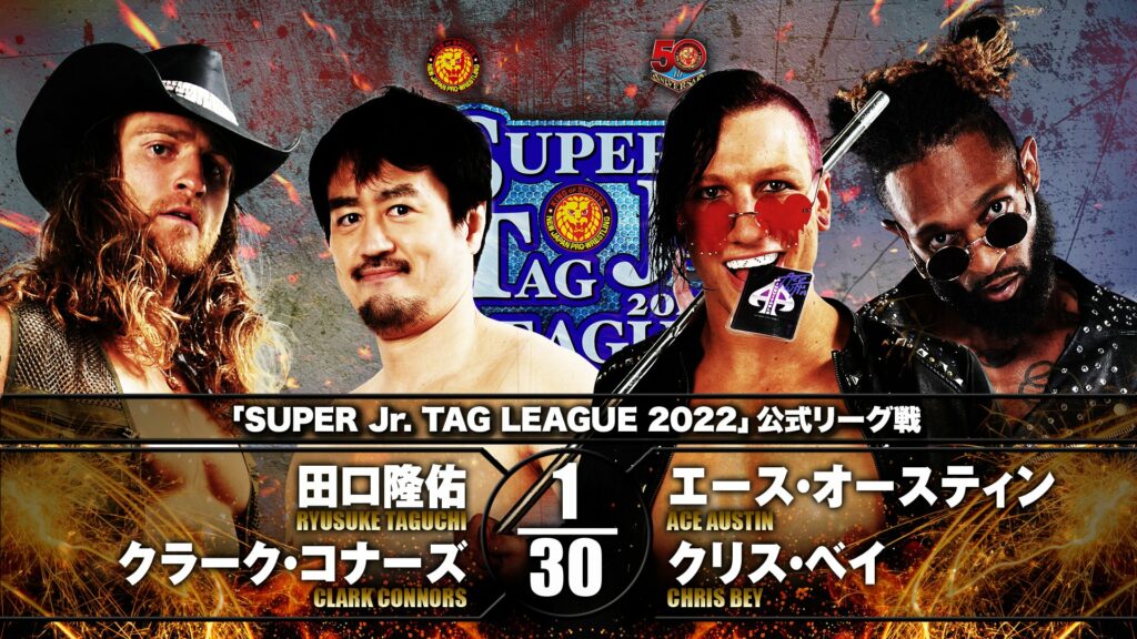 Resultados NJPW Super Jr. Tag League 2022 (noche 4)