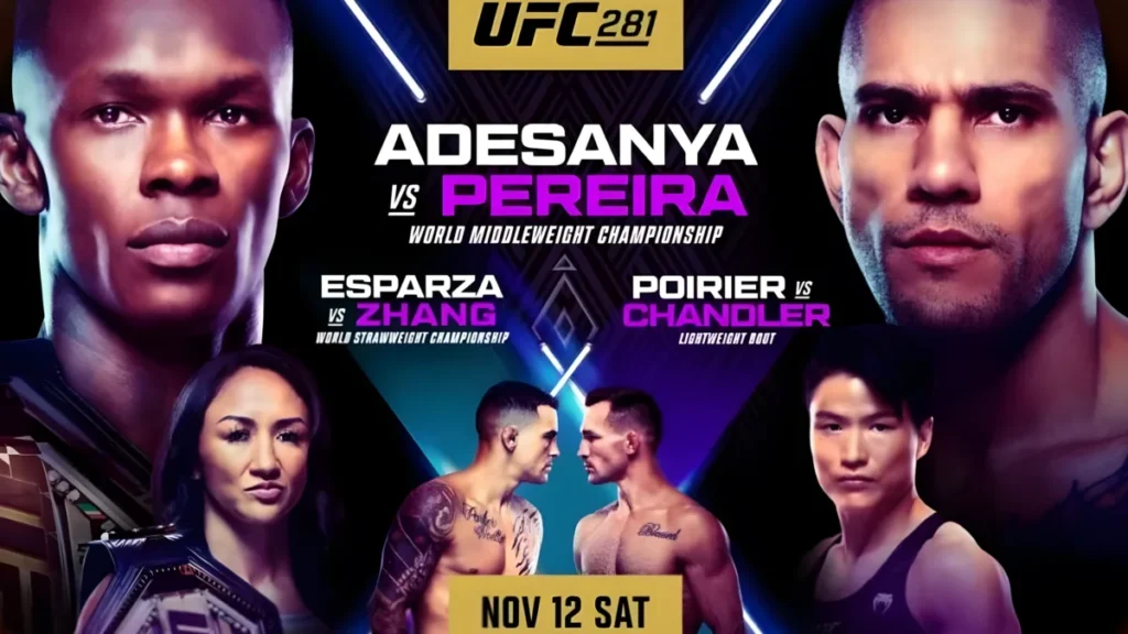 Resultados UFC 281: Adesanya vs. Pereira