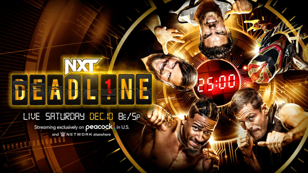 Cartelera WWE NXT Deadline 2022 actualizada