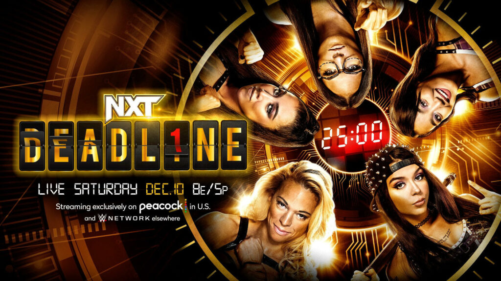 Cartelera WWE NXT Deadline 2022 actualizada