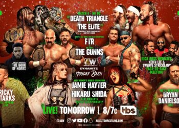 Previa AEW Dynamite Holiday Bash 21 de diciembre de 2022