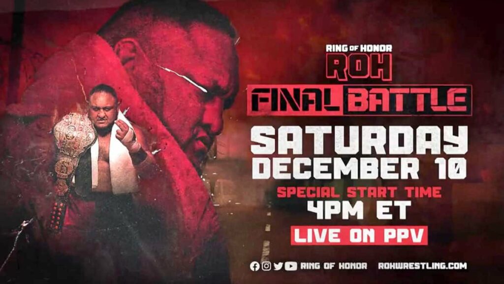 Apuestas ROH Final Battle 2022