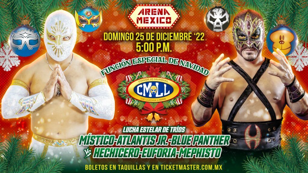 Resultados CMLL Domingo Familiar 25 de diciembre de 2022