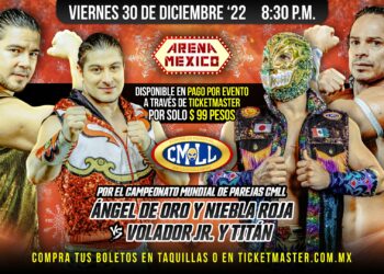 Resultados CMLL Viernes Espectacular 30 de diciembre de 2022