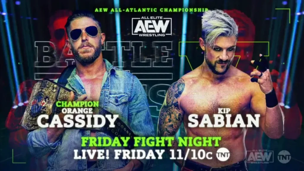 Orange Cassidy defenderá el Campeonato All Atlantic ante Kip Sabian en AEW Battle of the Belts V