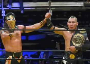 El Hijo del Vikingo retiene el Megacampeonato de AAA en Noche de Campeones 2022