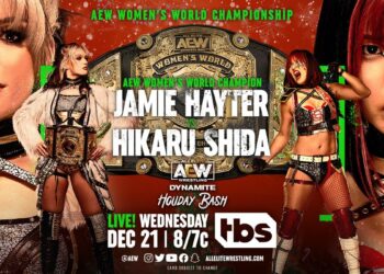 Resultados AEW Dynamite Holiday Bash 21 de diciembre de 2022
