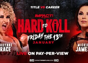 Jordynne Grace enfrentará a Mickie James en un 'Título vs. Carrera' en IMPACT Hard To Kill 2022