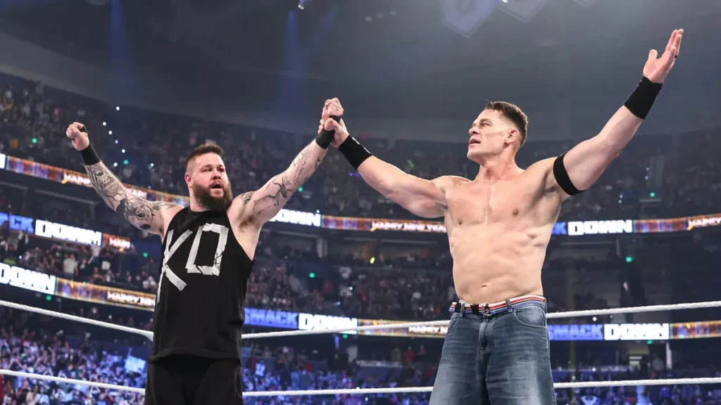 John Cena y Kevin Owens terminan con la racha de victorias de Roman Reigns en WWE SmackDown