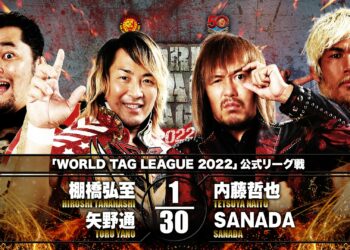 Resultados NJPW World Tag League 2022 (noche 6)
