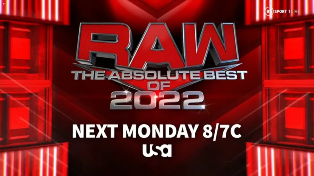 El episodio de RAW del 26 de diciembre será un especial repasando lo mejor de WWE en 2022