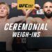 Ceremonia de pesaje UFC 282: Blachowicz vs. Ankalaev