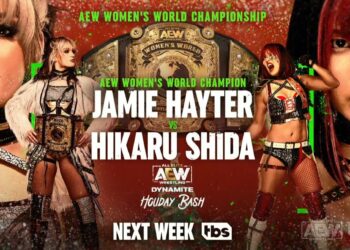 Se confirman tres luchas para el episodio de AEW Dynamite Holiday Bash del 21 de diciembre