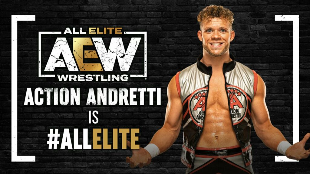 Action Andretti firma con AEW tras su victoria ante Chris Jericho