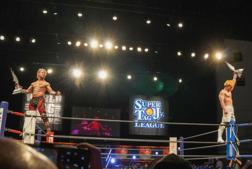 Lio Rush y YOH ganan el NJPW Super Jr. Tag League 2022