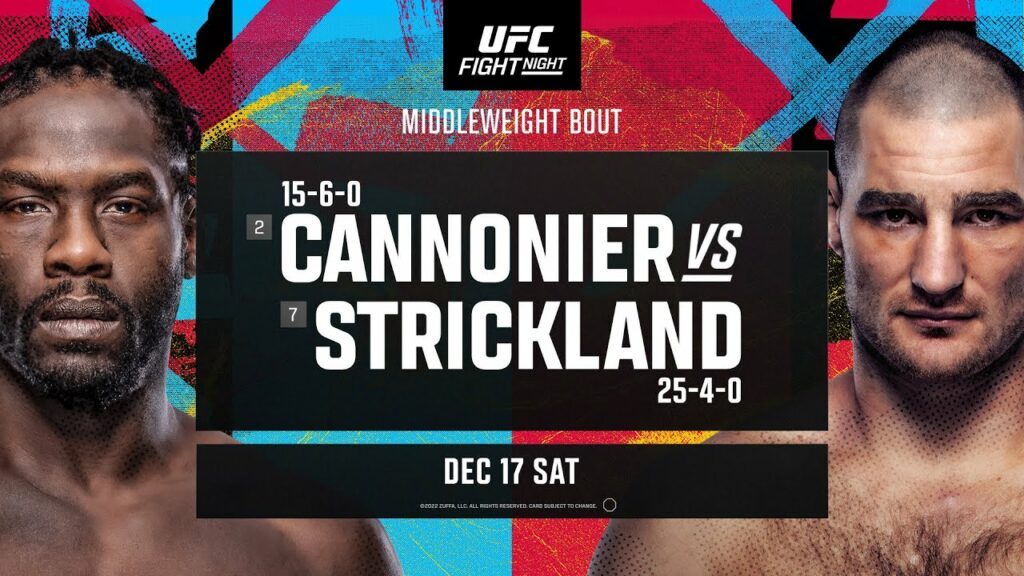 Resultados UFC Vegas 66: Cannonier vs. Strickland