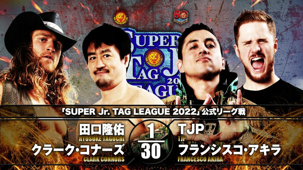Resultados NJPW Super Jr. Tag League 2022 (noche 6)