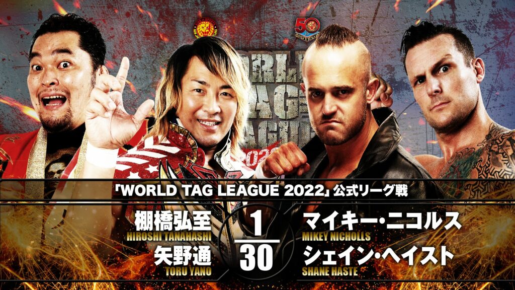 Resultados NJPW World Tag League 2022 (noche 7)