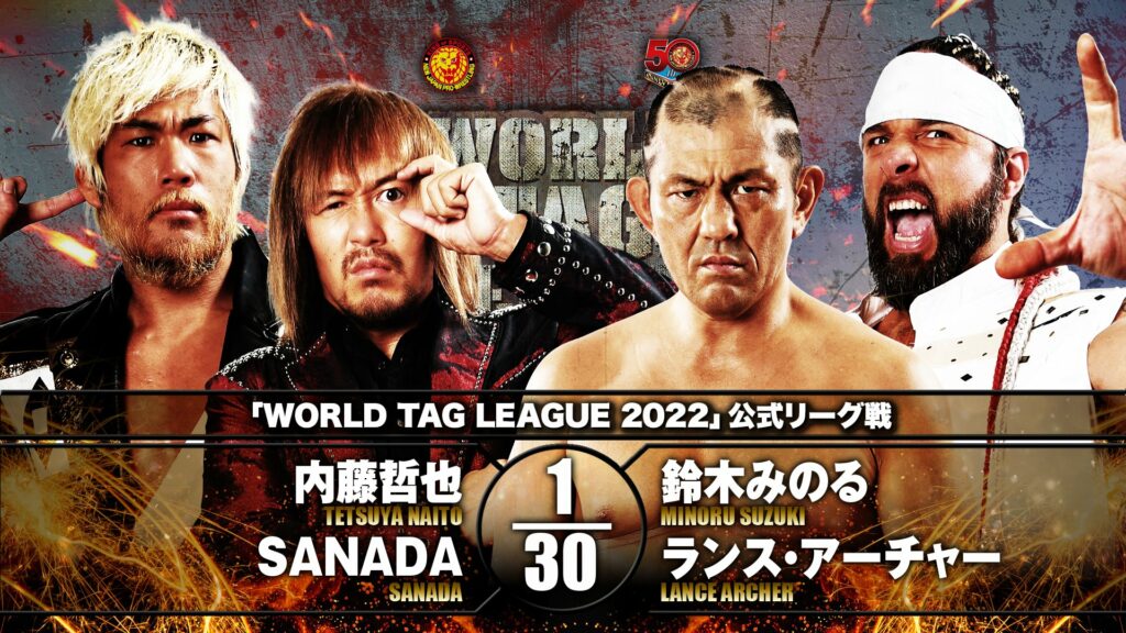 Resultados NJPW World Tag League 2022 (noche 8)