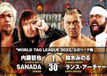 Resultados NJPW World Tag League 2022 (noche 8)