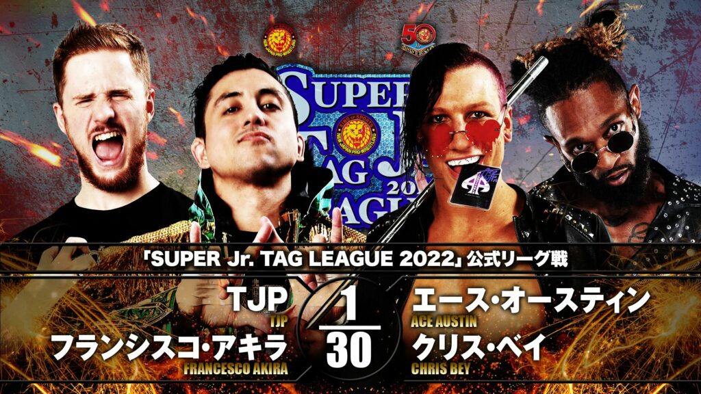 Resultados NJPW Super Jr. Tag League 2022 (noche 9)