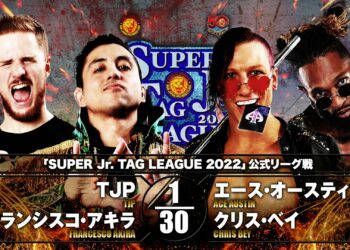 Resultados NJPW Super Jr. Tag League 2022 (noche 9)