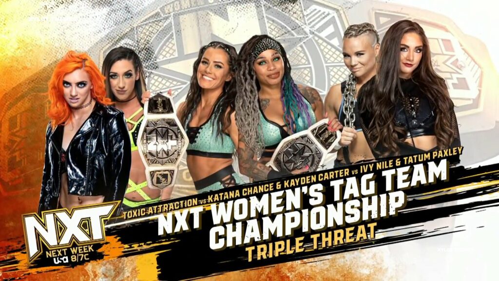 Cartelera WWE NXT 20 de diciembre de 2022