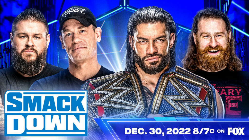 John Cena peleará junto a Kevin Owens ante The Bloodline en el último SmackDown del año