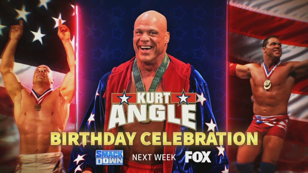 WWE anuncia el regreso de Kurt Angle y dos combates para el SmackDown del 9 de diciembre