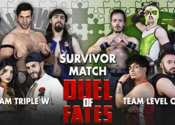 Cartelera Duel of Fates: Triple W vs. Level One