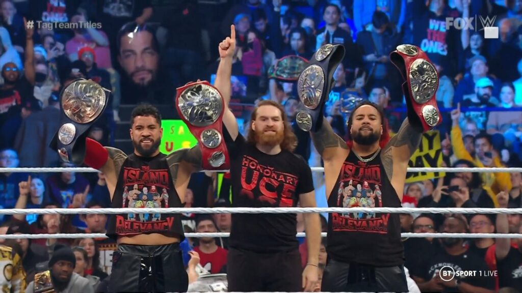 The Usos consiguen retener los Campeonatos Indiscutidos por Parejas de WWE en SmackDown