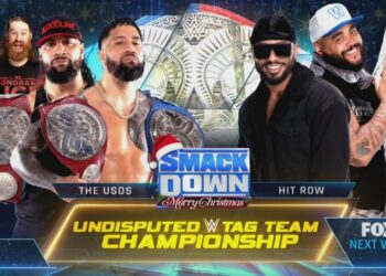 WWE anuncia tres combates para el SmackDown del 23 de diciembre