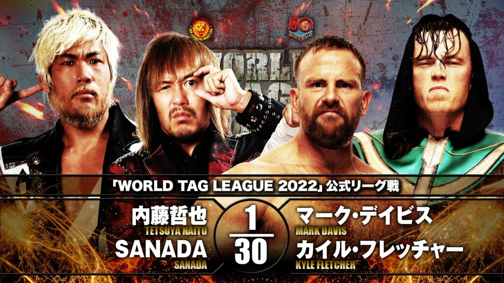 Resultados NJPW World Tag League 2022 (noche 5)