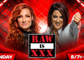 Motivo por el que el combate entre Bayley y Becky Lynch no se dio en RAW 30 aniversario