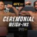 Ceremonia de pesaje UFC 283: Teixeira vs. Hill Ceremonia de pesaje UFC 283: Teixeira vs. Hill