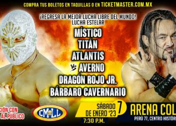 Resultados CMLL Sábado de Coliseo 7 de enero de 2023
