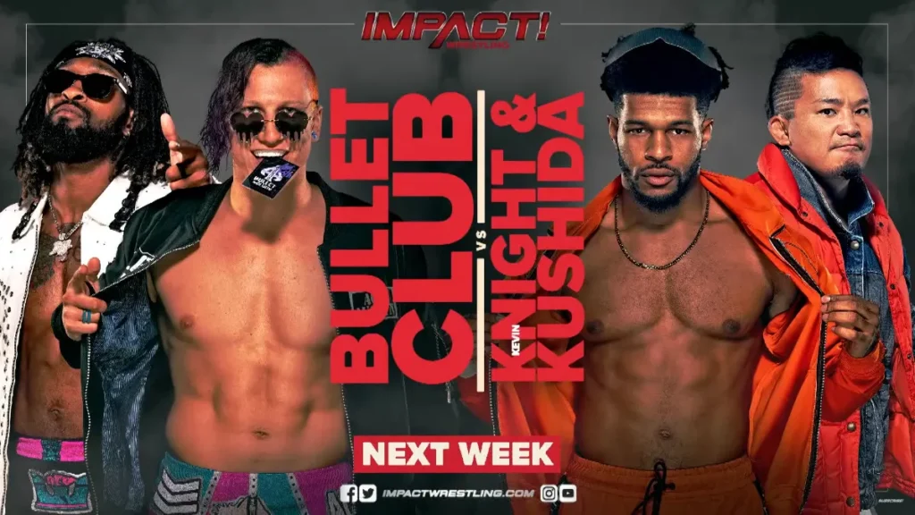IMPACT Wrestling anuncia dos luchas para su show semanal del 2 de febrero