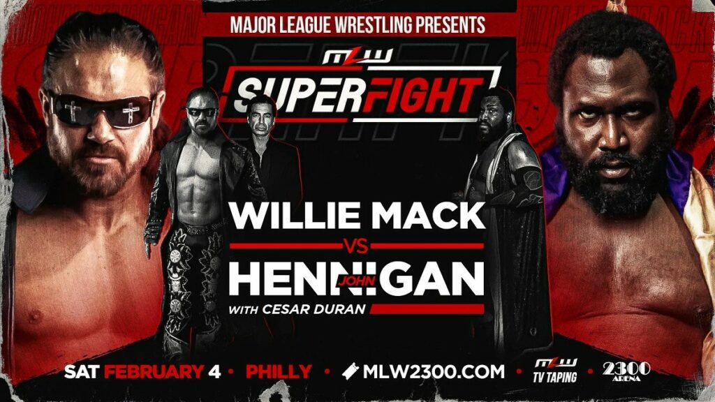 John Hennigan se enfrentará a Willie Mack en MLW SuperFight 2023
