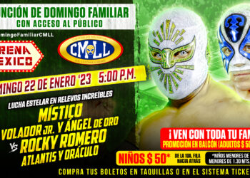 Resultados CMLL Domingo Familiar 22 de enero de 2023