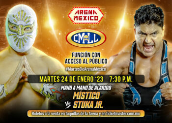Resultados CMLL Martes de Arena México 24 de enero de 2023
