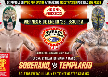 Resultados CMLL Viernes Espectacular 6 de enero de 2023